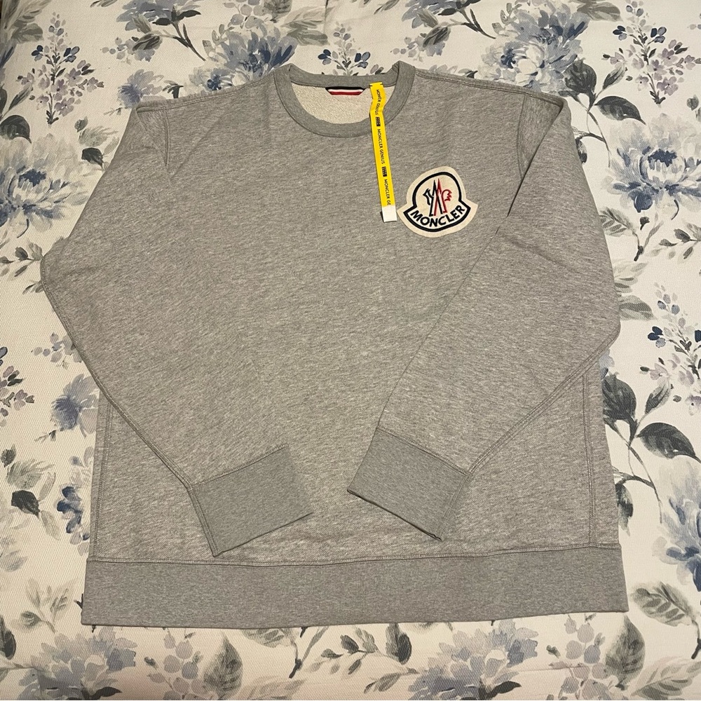 Moncler Grey Sweatshirt